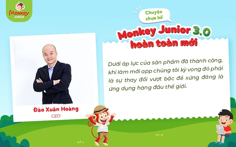Monkey Junior 3.0 hoàn toàn mới áp dụng công nghệ AI (Ảnh: Monkey)